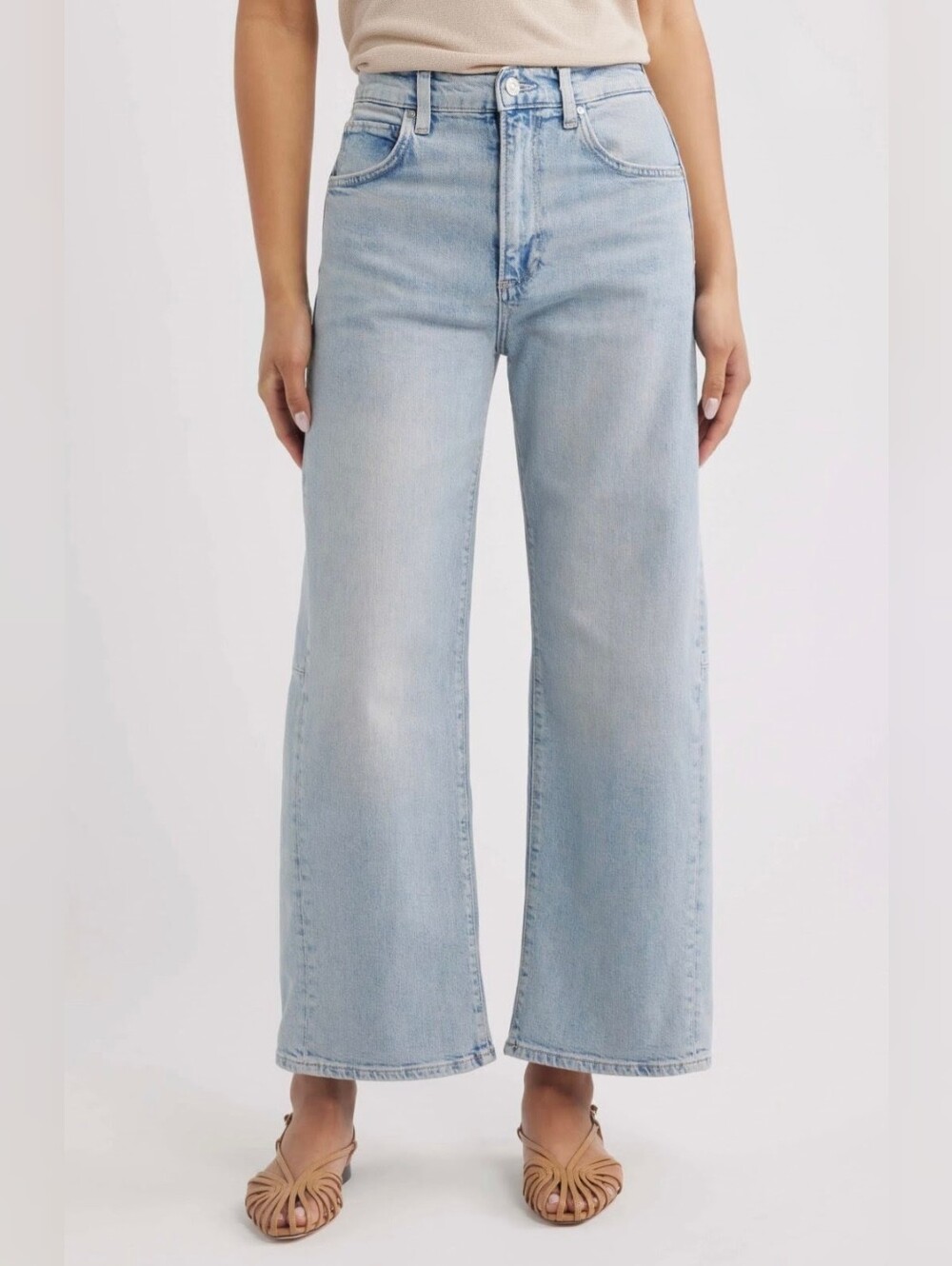PAIGE Arellia Skimmer Barrel Jeans Mar Vista